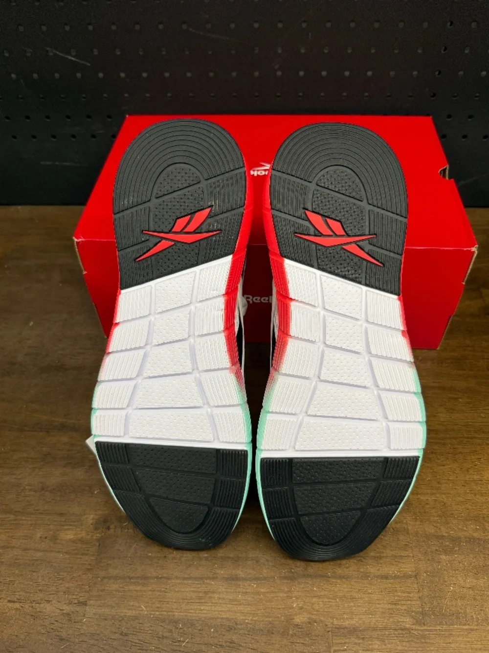 New W/ Box! Men's Reebok Nano Gym 'White/Black/Energy Red' Training Sneakers